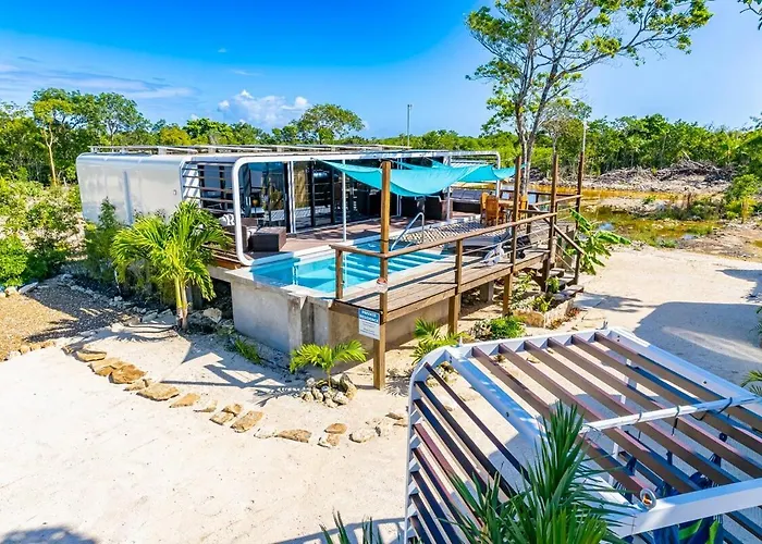La Buena Vida - 2br Secret Off Grid Escape Сasa de vacaciones San Pedro (Ambergris Caye)